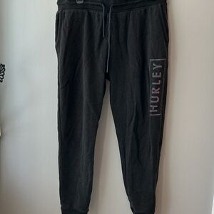 Hurley Men's Charcoal Joggers